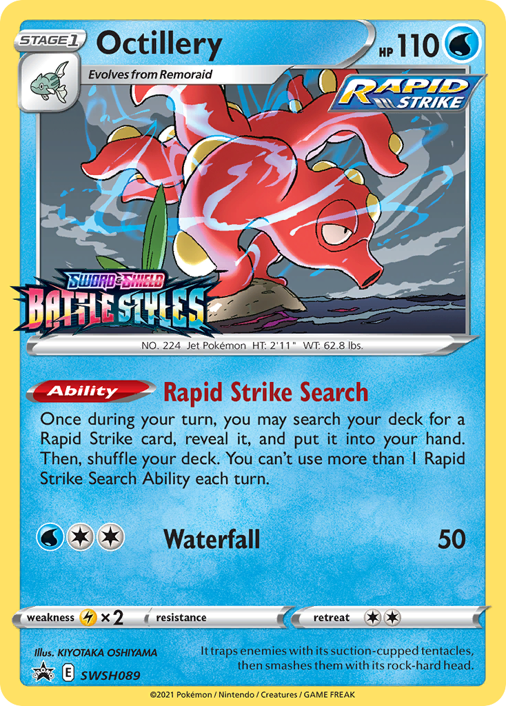 Octillery (SWSH089) (Prerelease Promo) [Sword & Shield: Black Star Promos] | Galactic Gamez