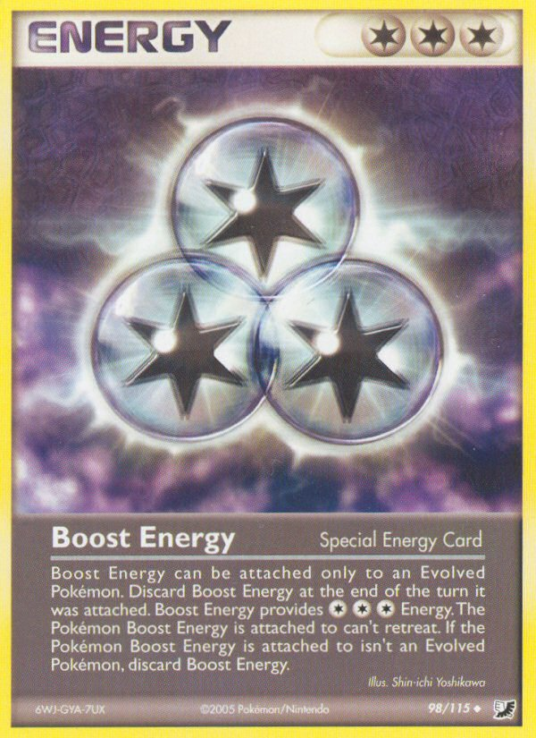 Boost Energy (98/115) [EX: Unseen Forces] | Galactic Gamez