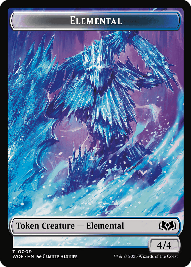 Elemental Token [Wilds of Eldraine Tokens] | Galactic Gamez