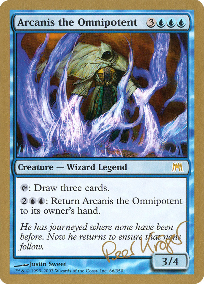 Arcanis the Omnipotent (Peer Kroger) [World Championship Decks 2003] | Galactic Gamez