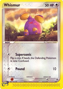 Whismur (019) (Cosmos Holo) [Nintendo: Black Star Promos] | Galactic Gamez