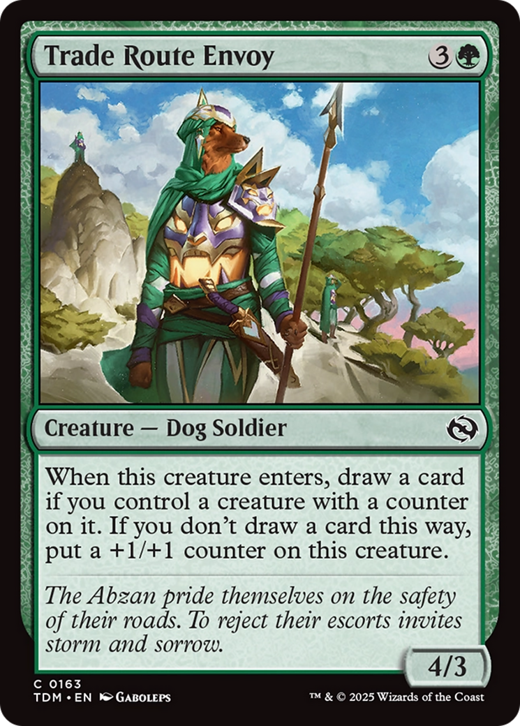 Trade Route Envoy [Tarkir: Dragonstorm] | Galactic Gamez