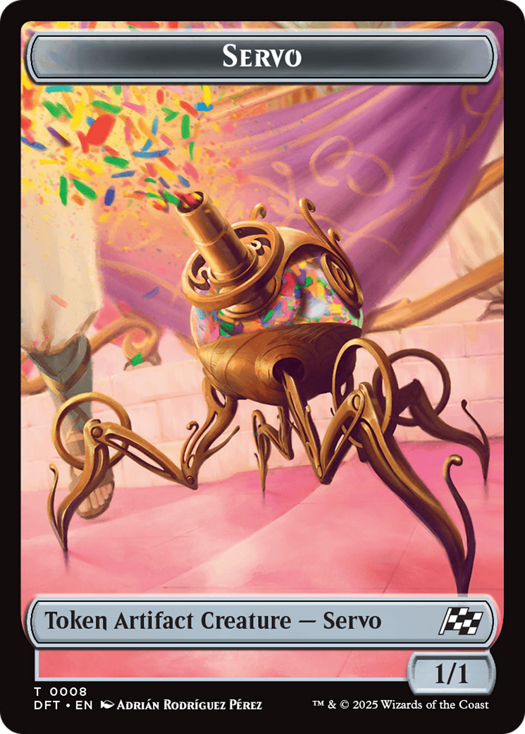 Beast (0010) // Servo Double-Sided Token [Aetherdrift Tokens] | Galactic Gamez