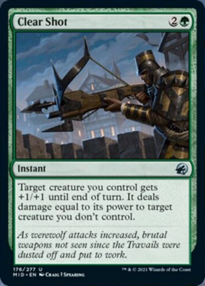 Clear Shot [Innistrad: Midnight Hunt] | Galactic Gamez