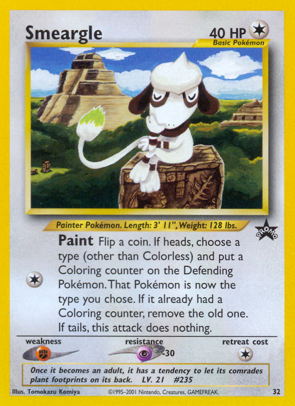 Smeargle (32) [Wizards of the Coast: Black Star Promos] | Galactic Gamez