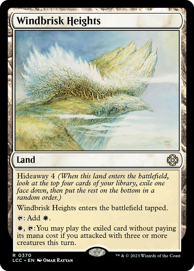 Windbrisk Heights [The Lost Caverns of Ixalan Commander] | Galactic Gamez