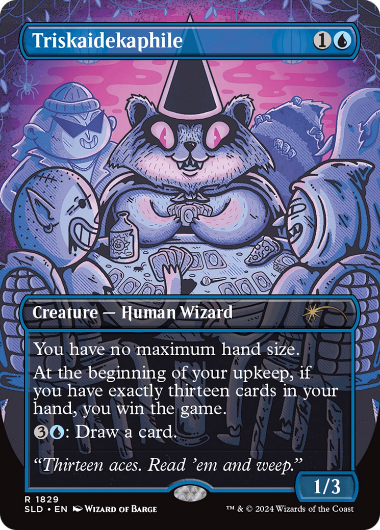 Triskaidekaphile (Rainbow Foil) [Secret Lair Drop Series] | Galactic Gamez