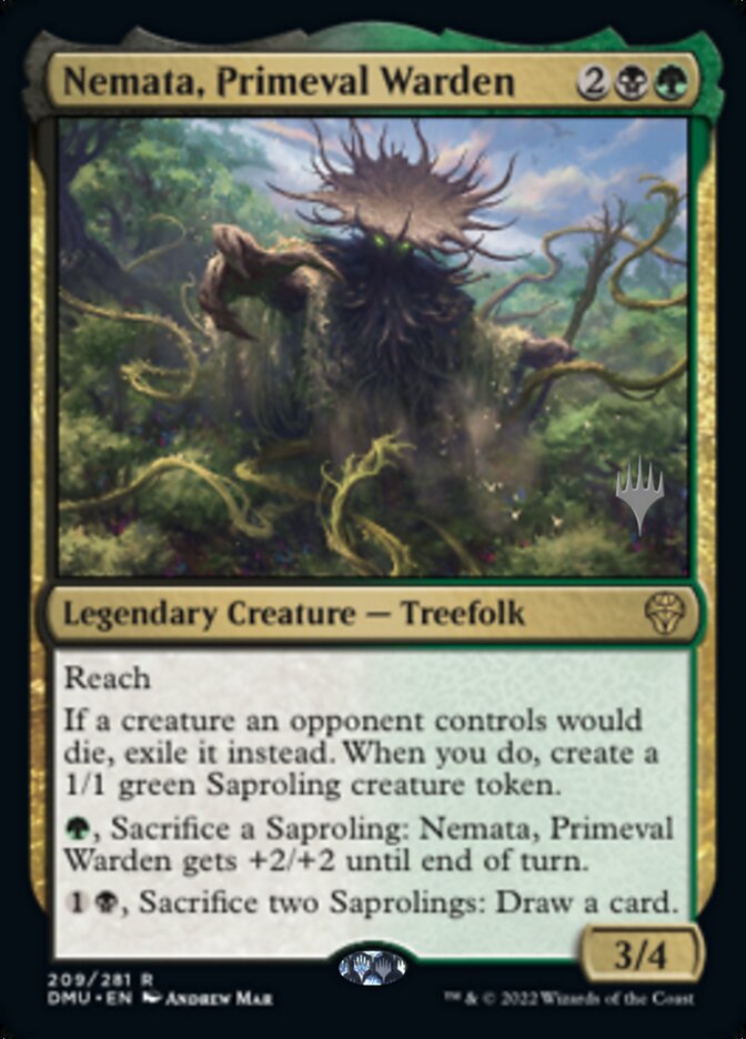 Nemata, Primeval Warden (Promo Pack) [Dominaria United Promos] | Galactic Gamez