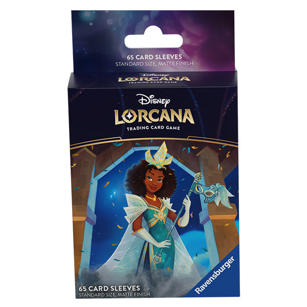 Card Sleeves: Disney Lorcana- Shimmering Skies- Tiana (65ct) | Galactic Gamez