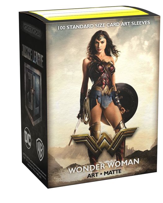 Justice League: Wonder Woman Sleeves 100ct | Galactic Gamez