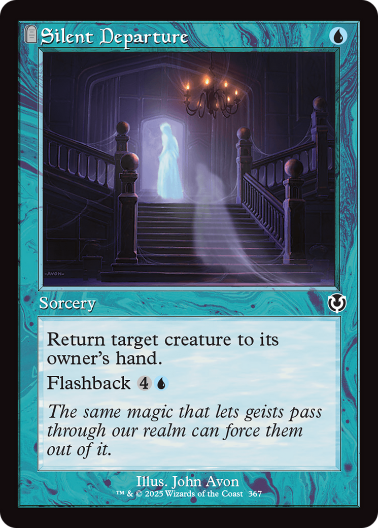 Silent Departure (Retro Frame) [Innistrad Remastered] | Galactic Gamez