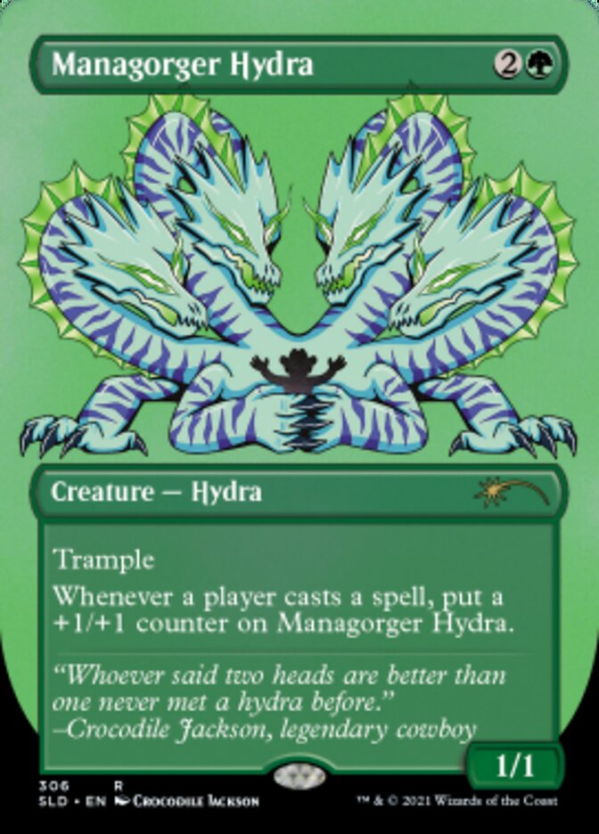 Managorger Hydra (Borderless) [Secret Lair Drop Series] | Galactic Gamez