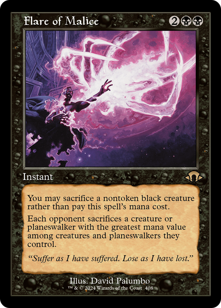 Flare of Malice (Retro) [Modern Horizons 3] | Galactic Gamez