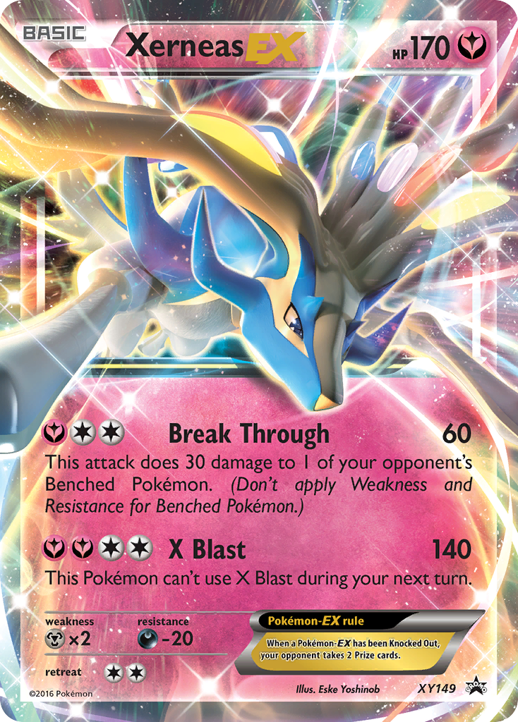 Xerneas EX (XY149) [XY: Black Star Promos] | Galactic Gamez