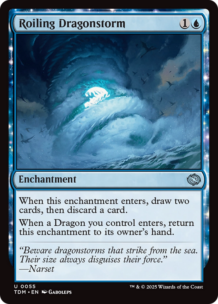 Roiling Dragonstorm [Tarkir: Dragonstorm] | Galactic Gamez