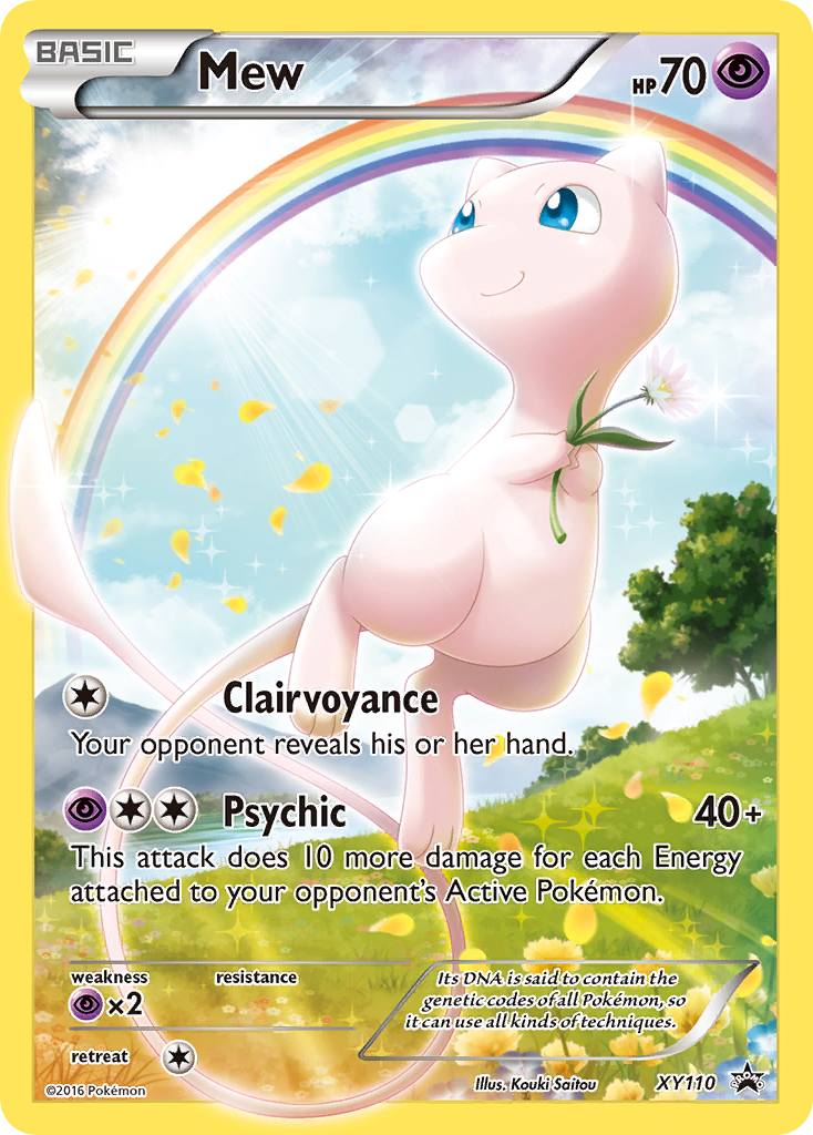 Mew (XY110) [XY: Black Star Promos] | Galactic Gamez