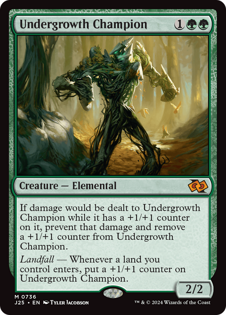 Undergrowth Champion [Foundations Jumpstart] | Galactic Gamez