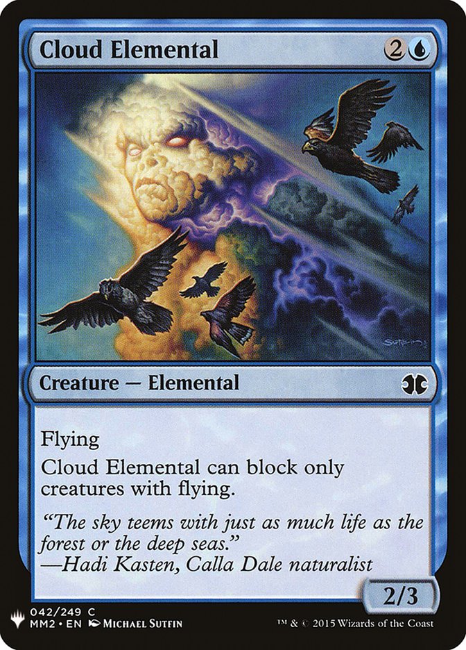 Cloud Elemental [Mystery Booster] | Galactic Gamez