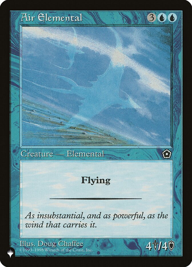 Air Elemental [The List] | Galactic Gamez