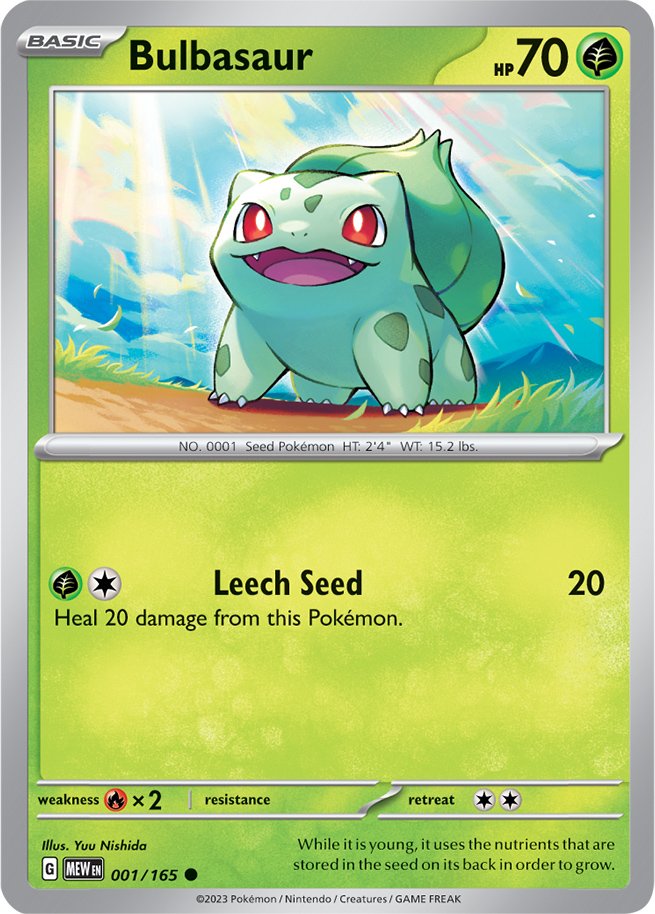 Bulbasaur (001/165) [Scarlet & Violet 151] | Galactic Gamez