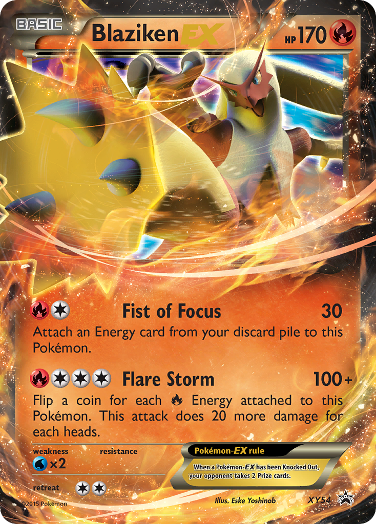 Blaziken EX (XY54) [XY: Black Star Promos] | Galactic Gamez