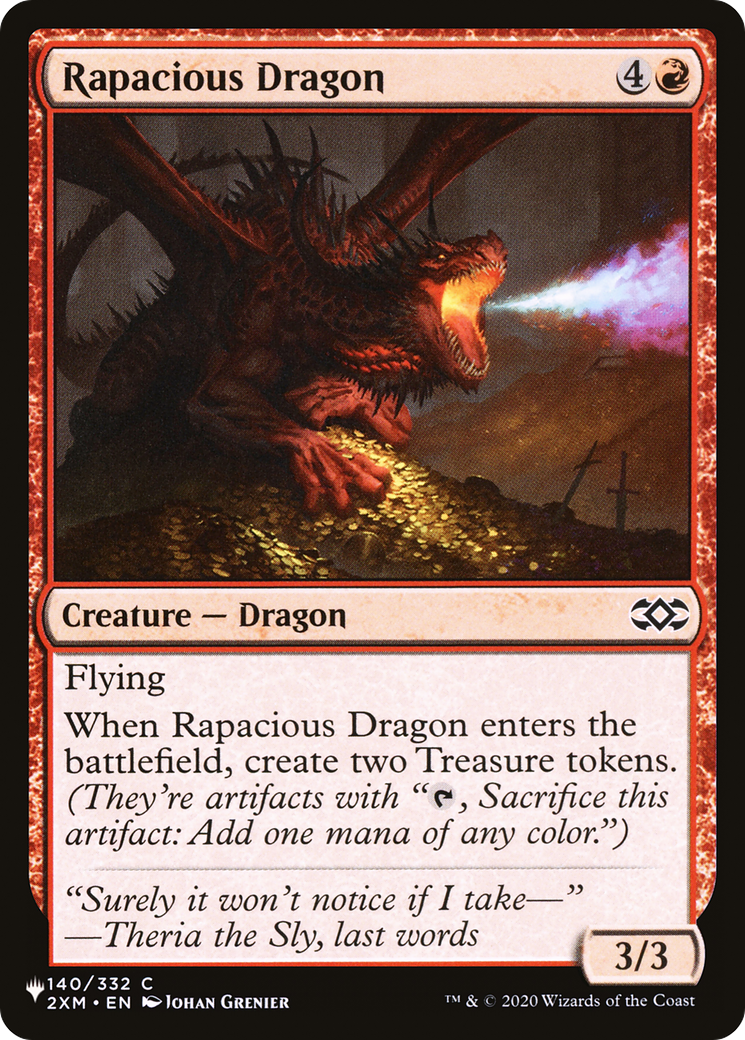 Rapacious Dragon [The List] | Galactic Gamez