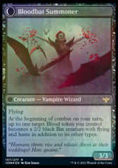 Voldaren Bloodcaster // Bloodbat Summoner [Innistrad: Crimson Vow Prerelease Promos] | Galactic Gamez