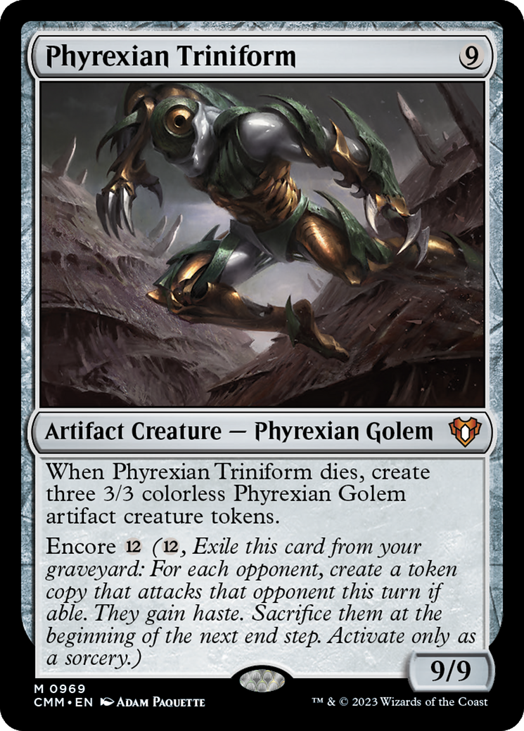 Phyrexian Triniform [Commander Masters] | Galactic Gamez