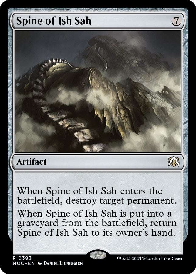 Spine of Ish Sah [March of the Machine Commander] | Galactic Gamez