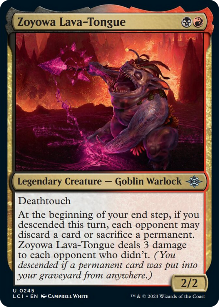 Zoyowa Lava-Tongue [The Lost Caverns of Ixalan] | Galactic Gamez