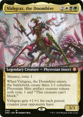 Vishgraz, the Doomhive (Extended Art) [Phyrexia: All Will Be One Commander] | Galactic Gamez