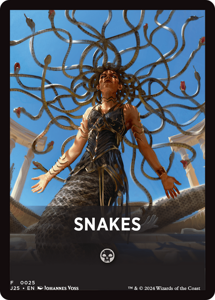 Snakes Theme Card [Foundations Jumpstart Front Cards] | Galactic Gamez