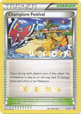 Champions Festival (XY27) (2014 Top Sixteen) [XY: Black Star Promos] | Galactic Gamez