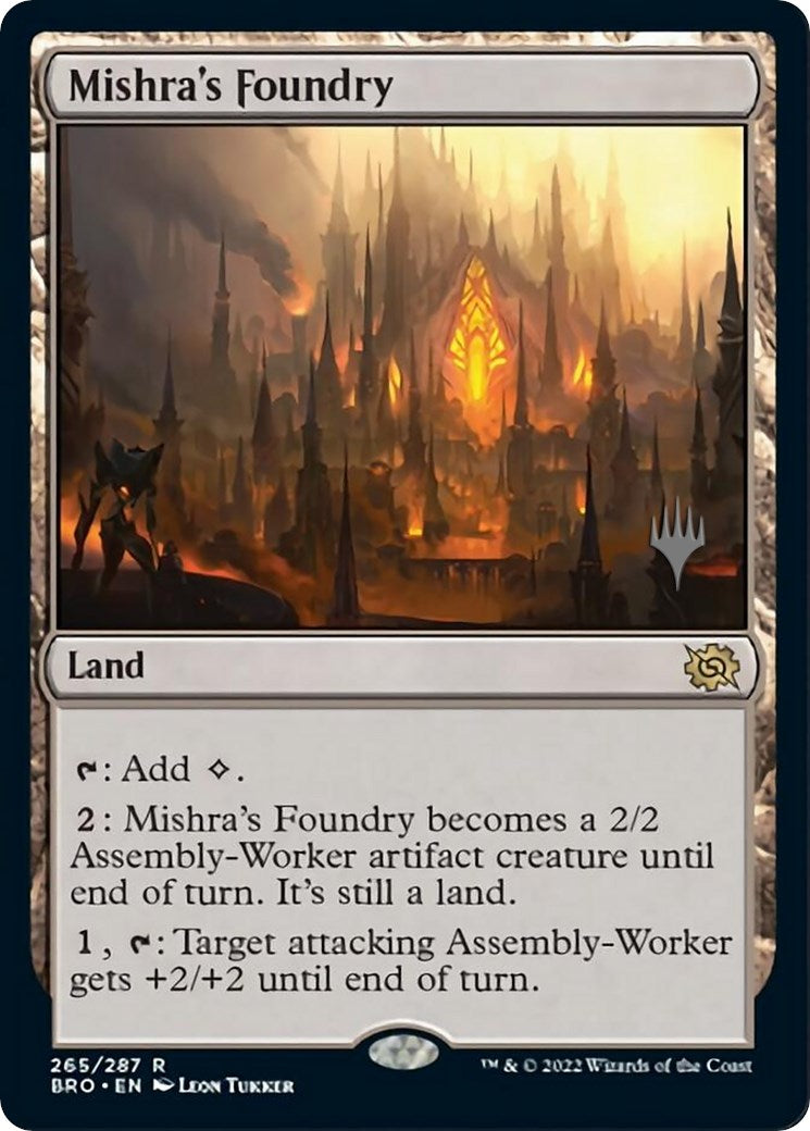 Mishra's Foundry (Promo Pack) [The Brothers' War Promos] | Galactic Gamez