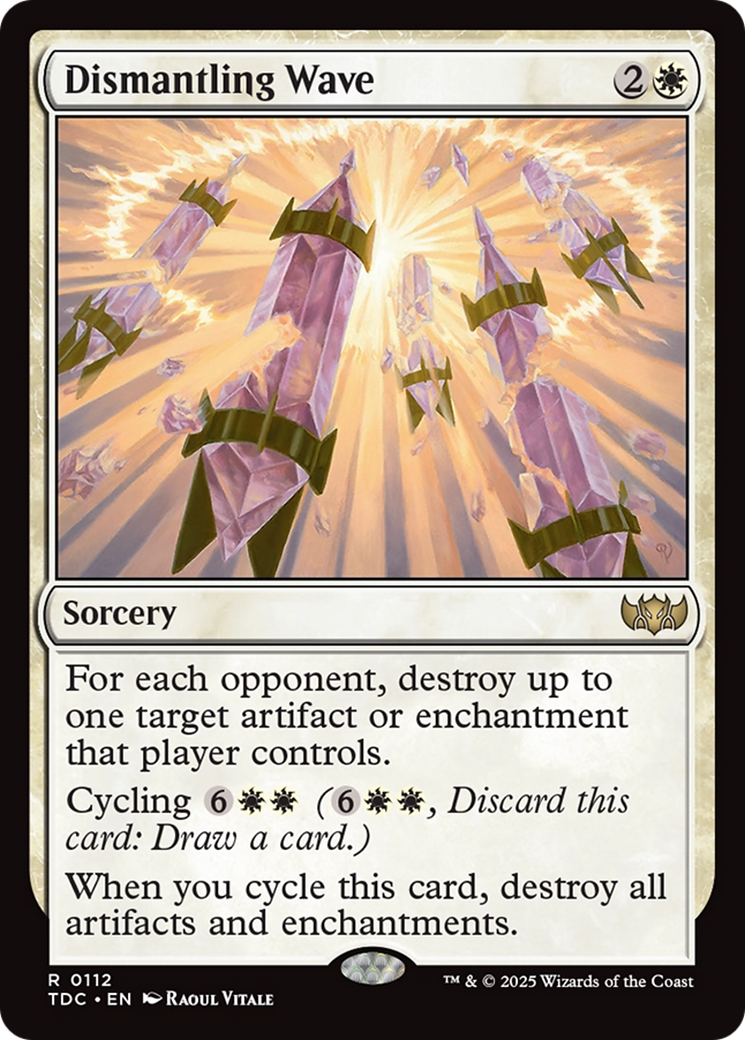 Dismantling Wave [Tarkir: Dragonstorm Commander] | Galactic Gamez