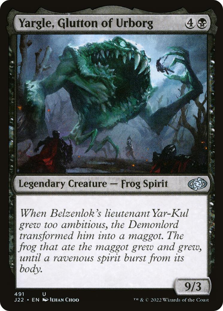 Yargle, Glutton of Urborg [Jumpstart 2022] | Galactic Gamez