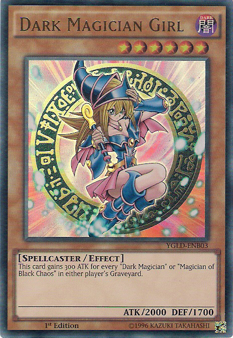 Dark Magician Girl [YGLD-ENB03] Ultra Rare | Galactic Gamez