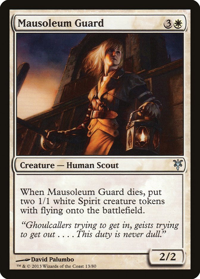 Mausoleum Guard [Duel Decks: Sorin vs. Tibalt] | Galactic Gamez