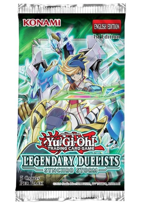 Yu-Gi-Oh: Legendary Duelists Synchro Storm Booster Pack | Galactic Gamez