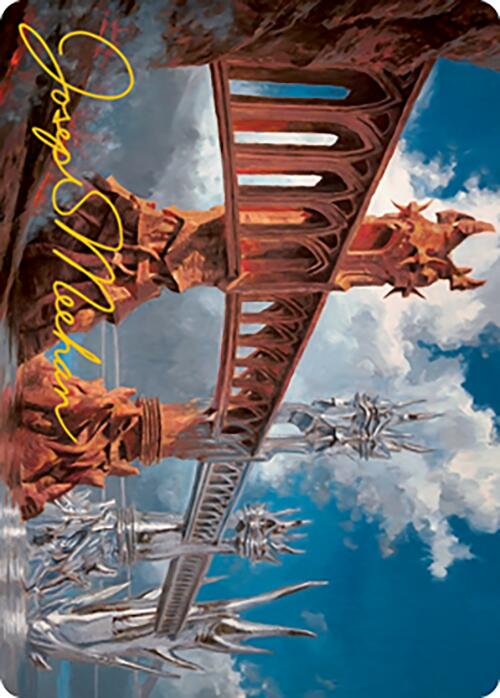 Silverbluff Bridge Art Card (Gold-Stamped Signature) [Modern Horizons 2 Art Series] | Galactic Gamez