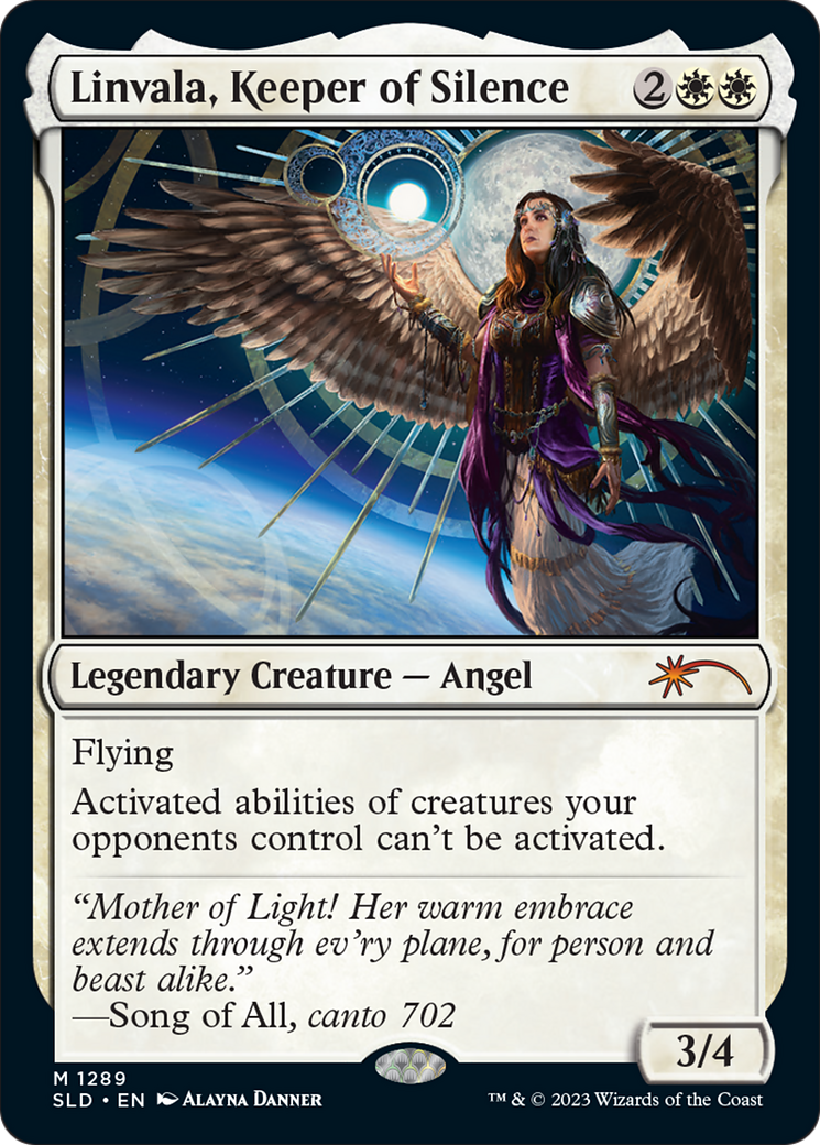 Linvala, Keeper of Silence [Secret Lair Drop Series] | Galactic Gamez