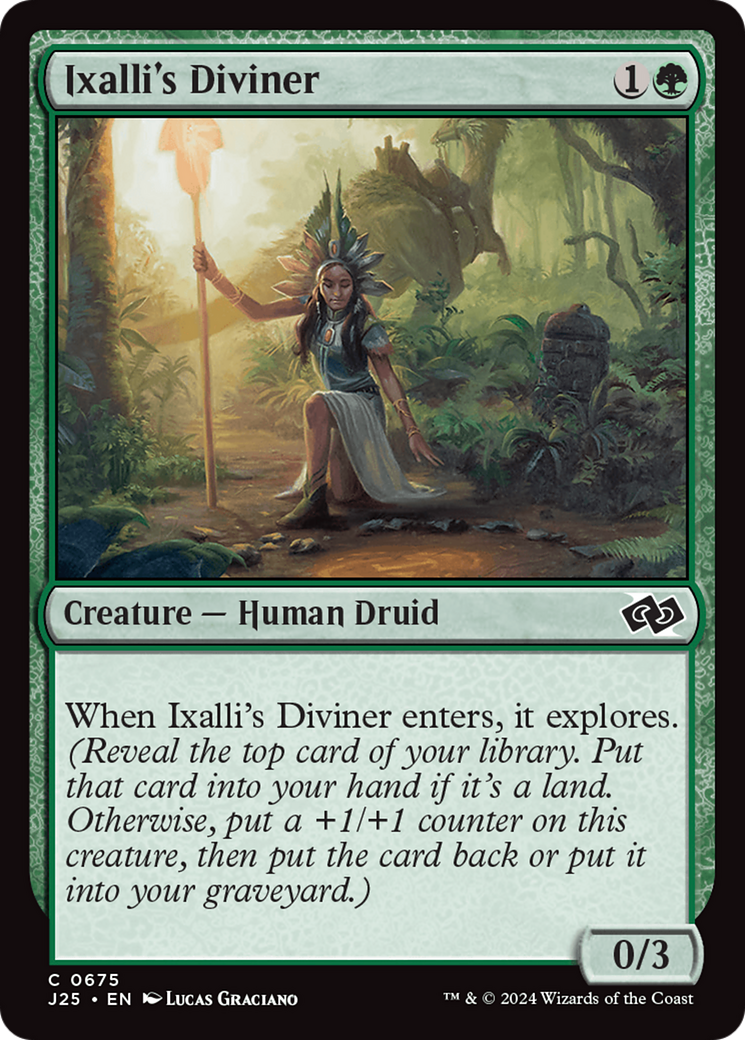 Ixalli's Diviner [Foundations Jumpstart] | Galactic Gamez