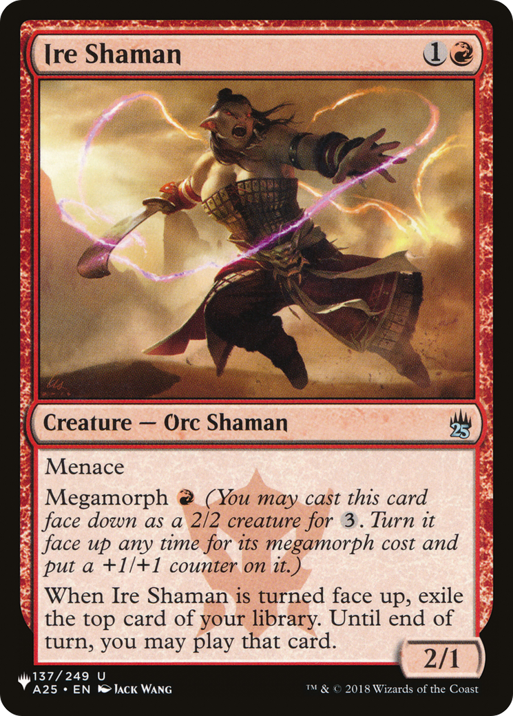 Ire Shaman [The List] | Galactic Gamez