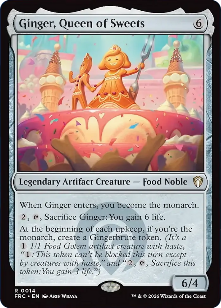 Ginger, Queen of Sweets [Reality Fracture Commander] | Galactic Gamez