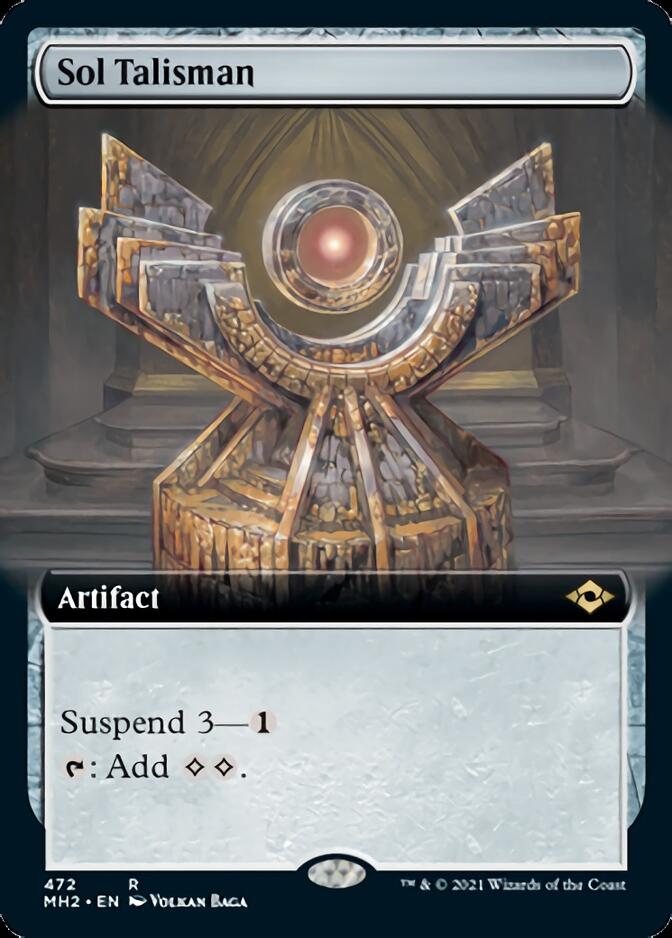 Sol Talisman (Extended Art) [Modern Horizons 2] | Galactic Gamez