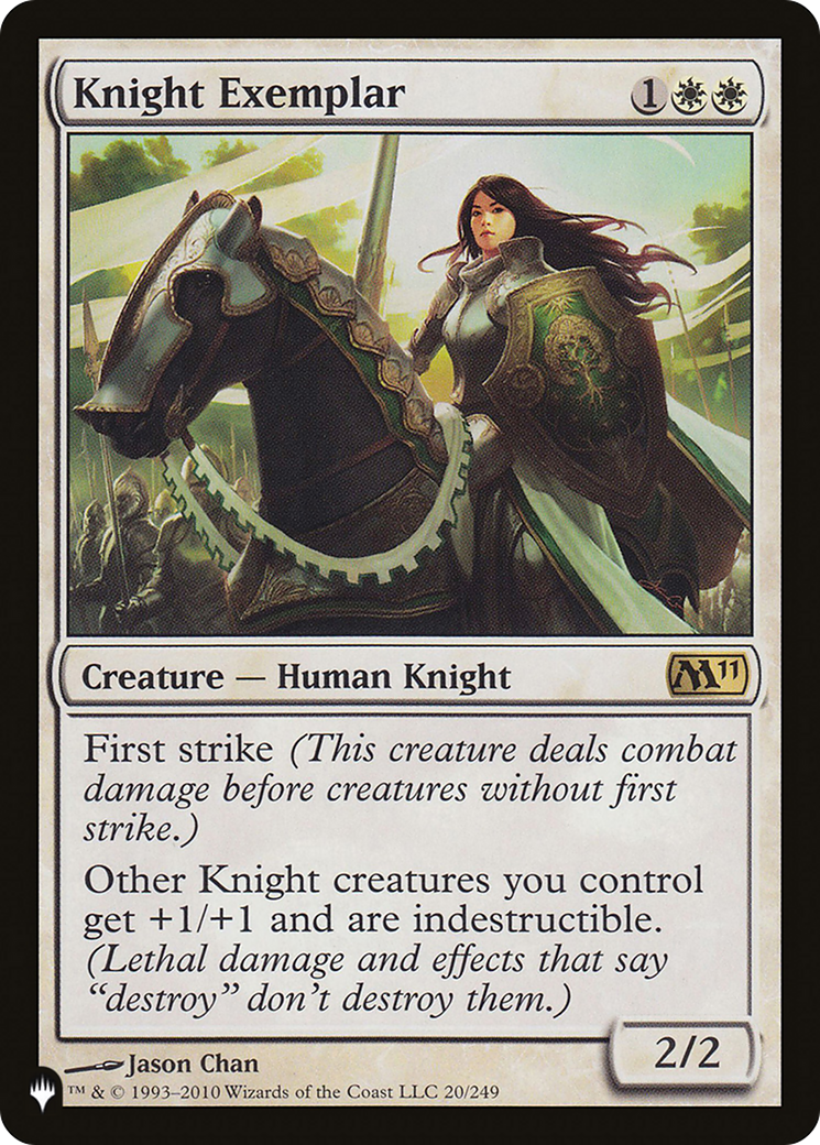 Knight Exemplar (Magic 2011) [The List] | Galactic Gamez