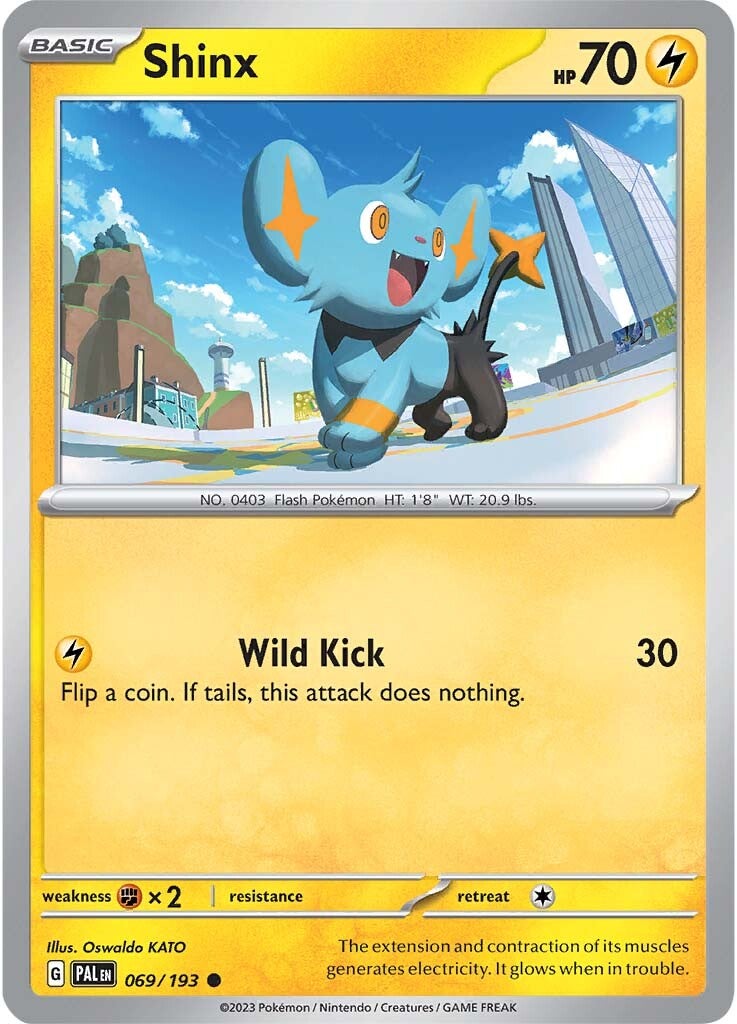 Shinx (069/193) [Scarlet & Violet: Paldea Evolved] | Galactic Gamez