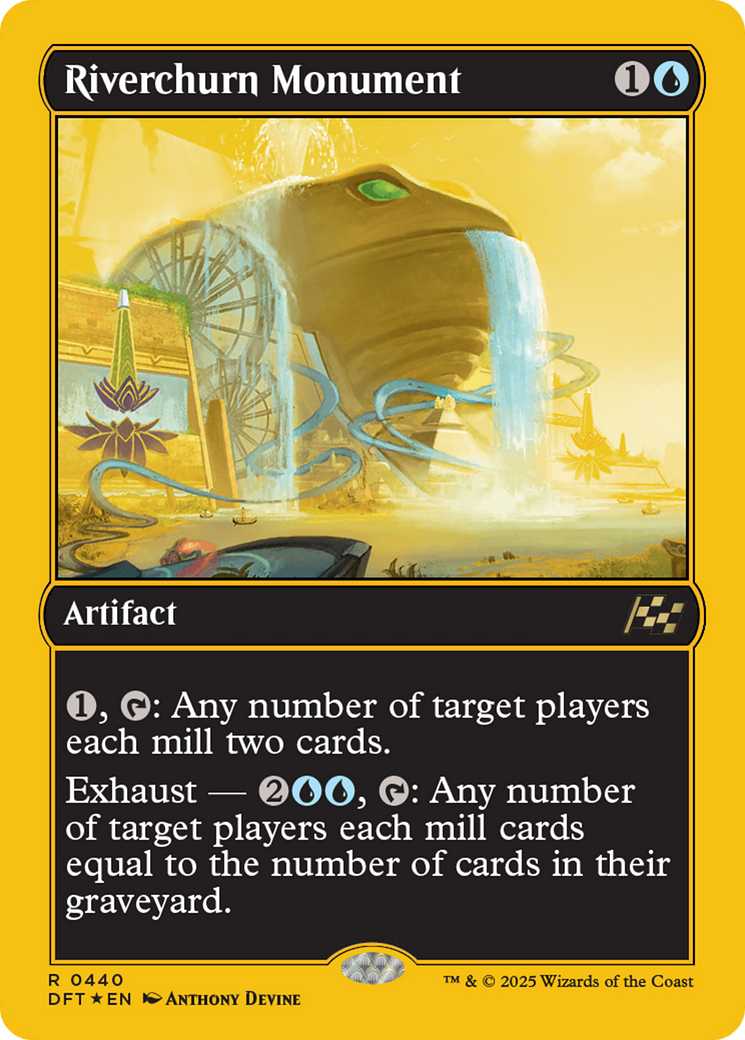 Riverchurn Monument (First-Place Foil) [Aetherdrift] | Galactic Gamez