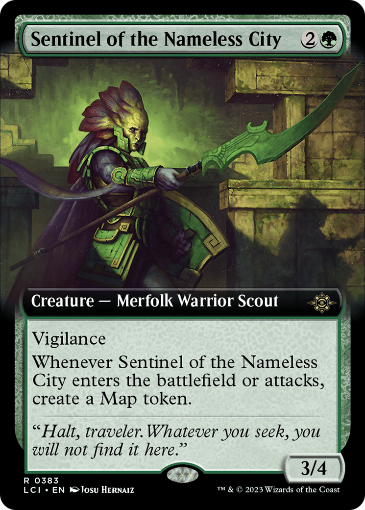 Sentinel of the Nameless City (Extended Art) [The Lost Caverns of Ixalan] | Galactic Gamez