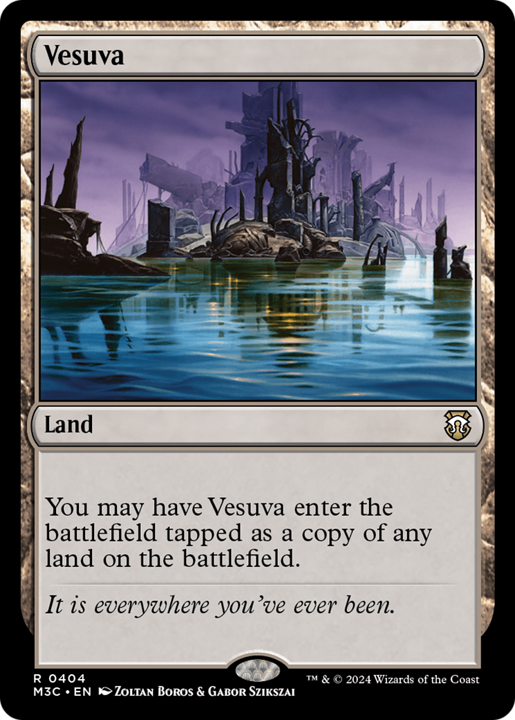 Vesuva (Ripple Foil) [Modern Horizons 3 Commander] | Galactic Gamez